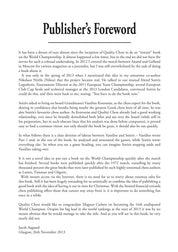 «El asalto de Carlsen al trono», de Vassilios Kotronias y Sotiris Logothetis (tapa dura)