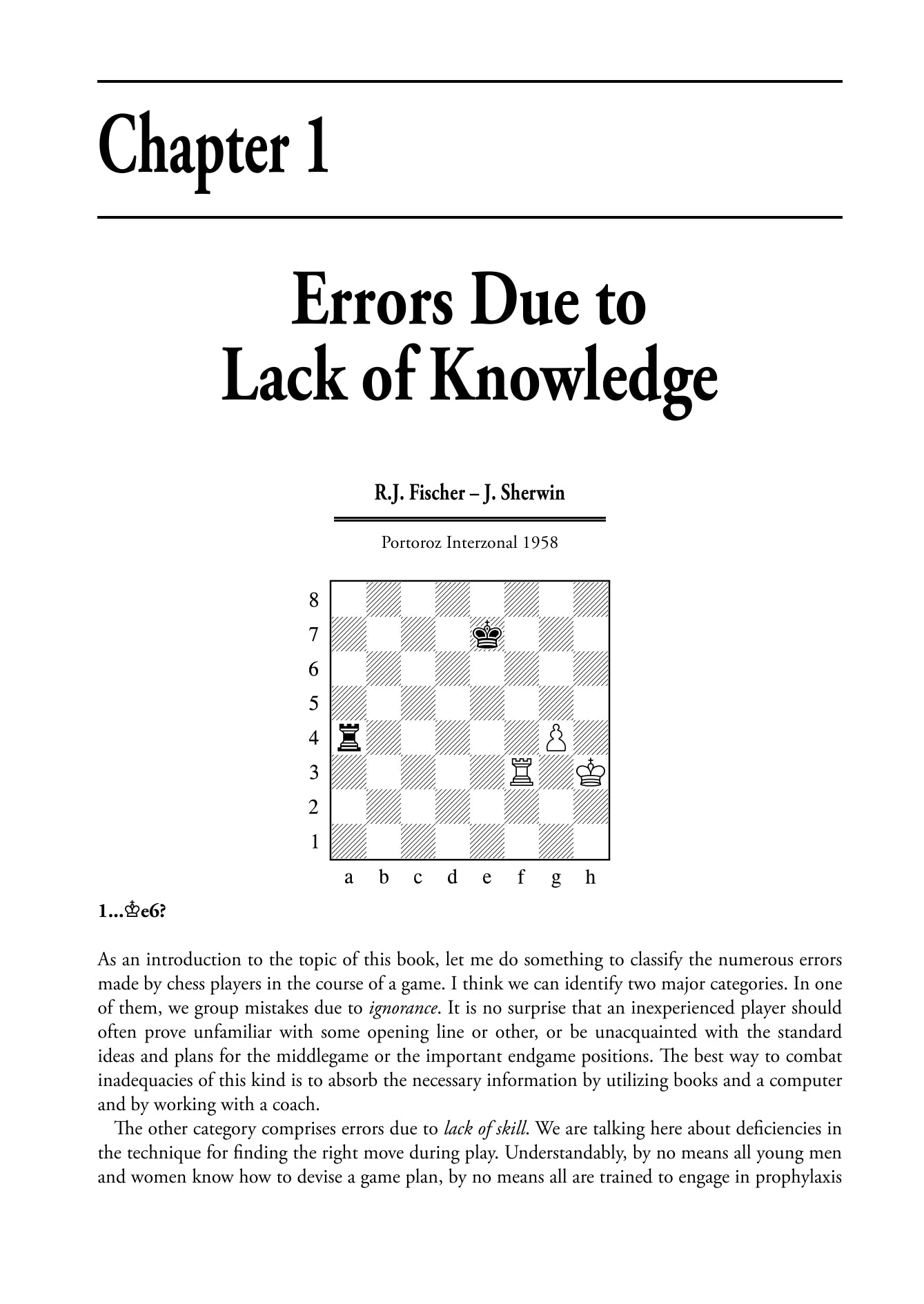Chess Lessons by Vladimir Popov (miękka okładka) - Chess Lessons by Vladimir Popov (miękka okładka)