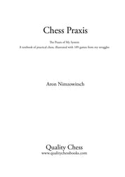 Chess Praxis by Aron Nimzowitsch (miękka okładka)