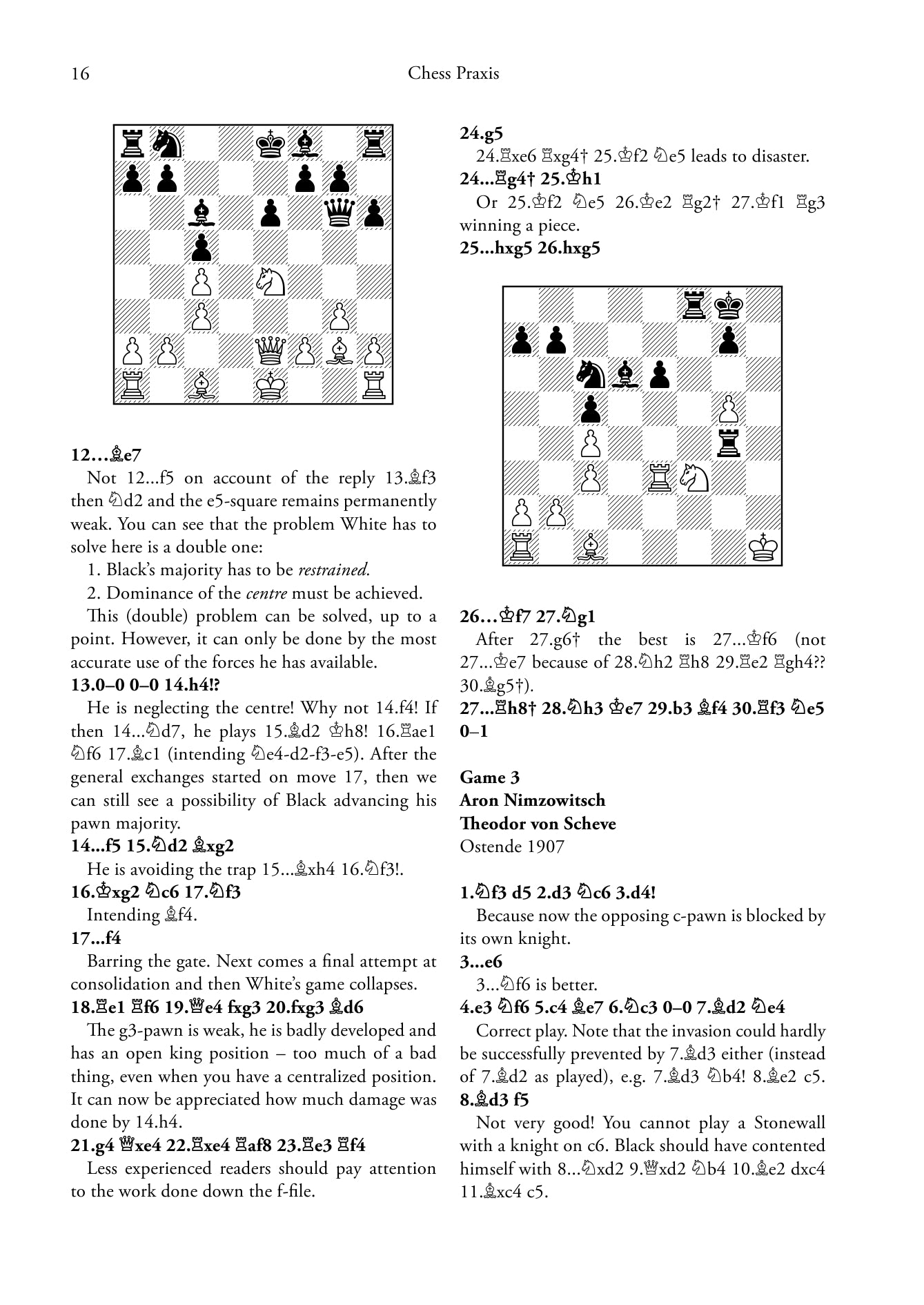 Chess Praxis by Aron Nimzowitsch (miękka okładka) - Chess Praxis by Aron Nimzowitsch (miękka okładka)