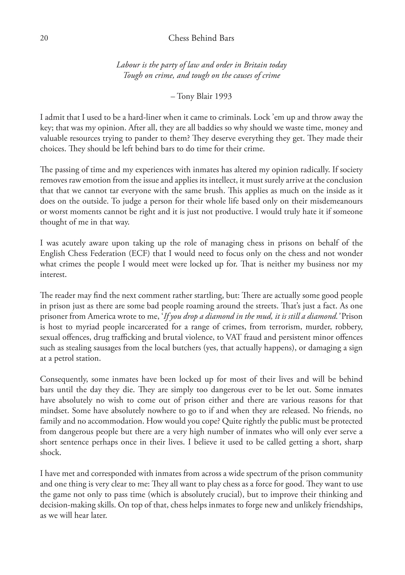 Chess Behind Bars by Carl Portman (twarda okładka) - Chess Behind Bars by Carl Portman (twarda okładka)