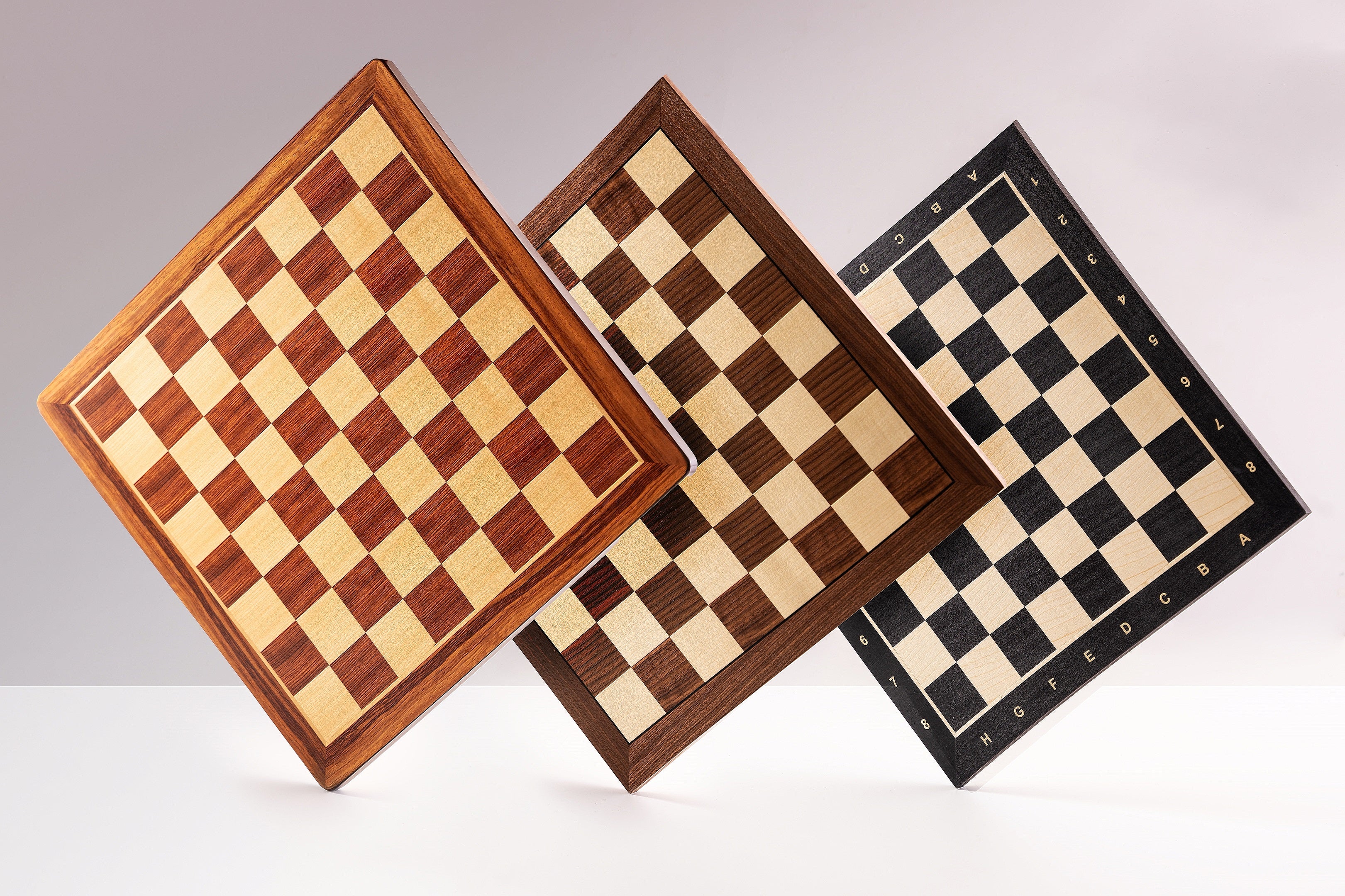 Size No 5 (with coordinates) walnut/maple - Size No 5 (with coordinates) walnut/maple