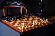 Stallion Knight Ebonised 3,5" chess pieces