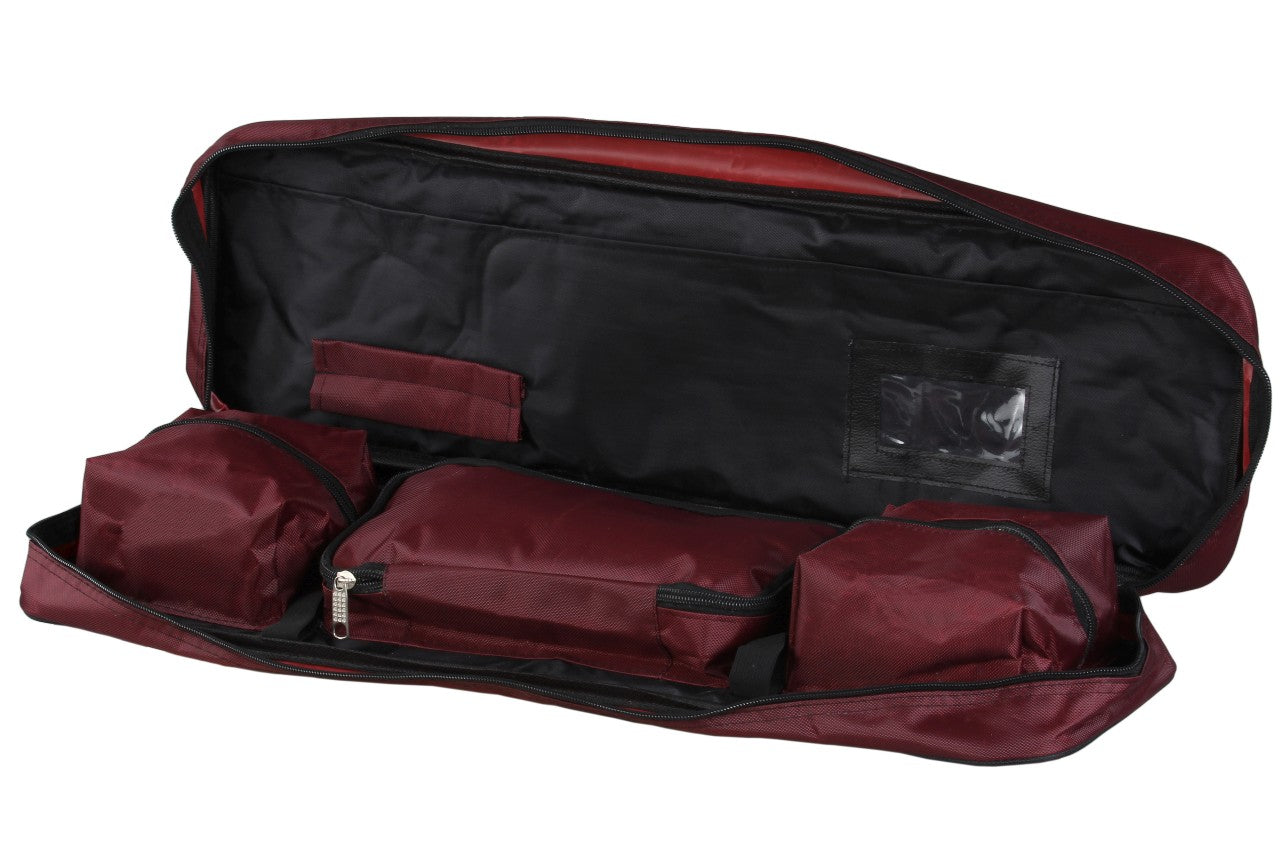 Torba na zestaw szachowy - kolor Burgundy - Torba na zestaw szachowy - kolor Burgundy
