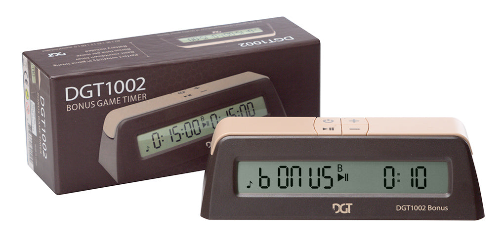 DGT 1002 BONUS chess clock - NEW! - DGT 1002 BONUS chess clock - NEW!
