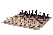 Roll-up chessboard No. 6 (51 cm), anti-slip base LIGHT