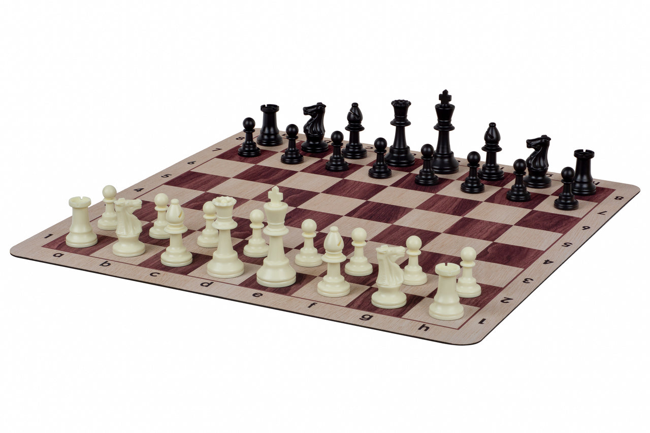 Roll-up chessboard No. 6 (51 cm), anti-slip base LIGHT - Roll-up chessboard No. 6 (51 cm), anti-slip base LIGHT