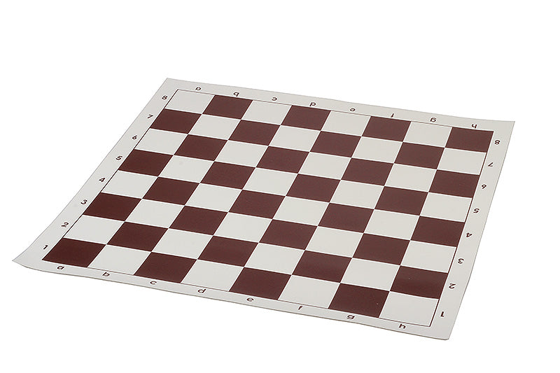 Zestaw szachowy w torbie - figury plastikowe DCP03G (król 96 mm) + szachownica zwijana o polu 57 mm w kolorze brązowym + torba - Zestaw szachowy w torbie - figury plastikowe DCP03G (król 96 mm) + szachownica zwijana o polu 57 mm w kolorze brązowym + torba