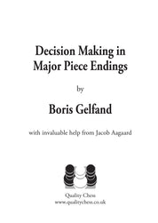 Decision Making in Major Piece Endings by Boris Gelfand (twarda okładka)