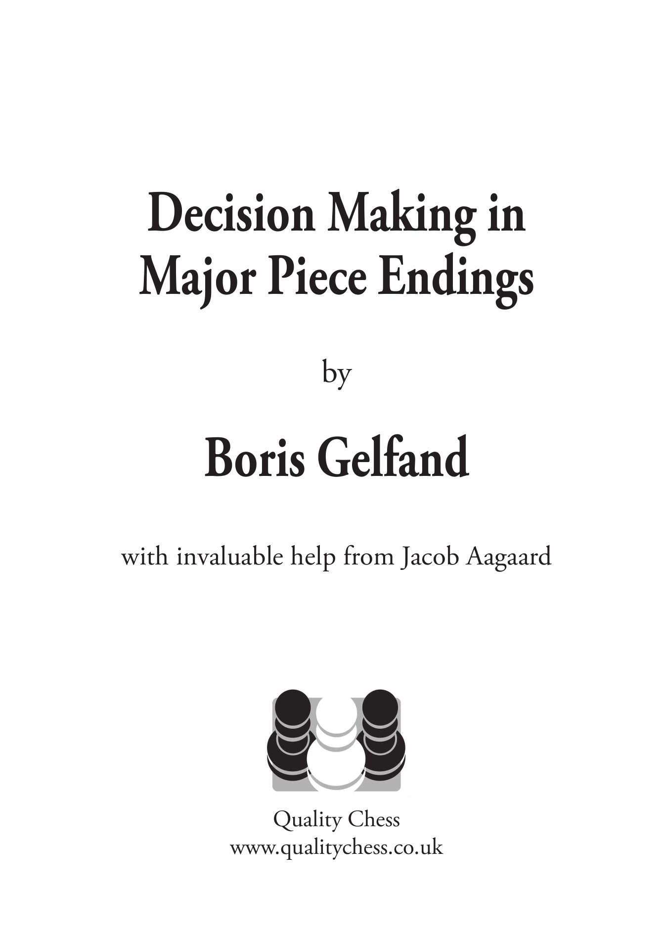 Decision Making in Major Piece Endings PB - Decision Making in Major Piece Endings PB