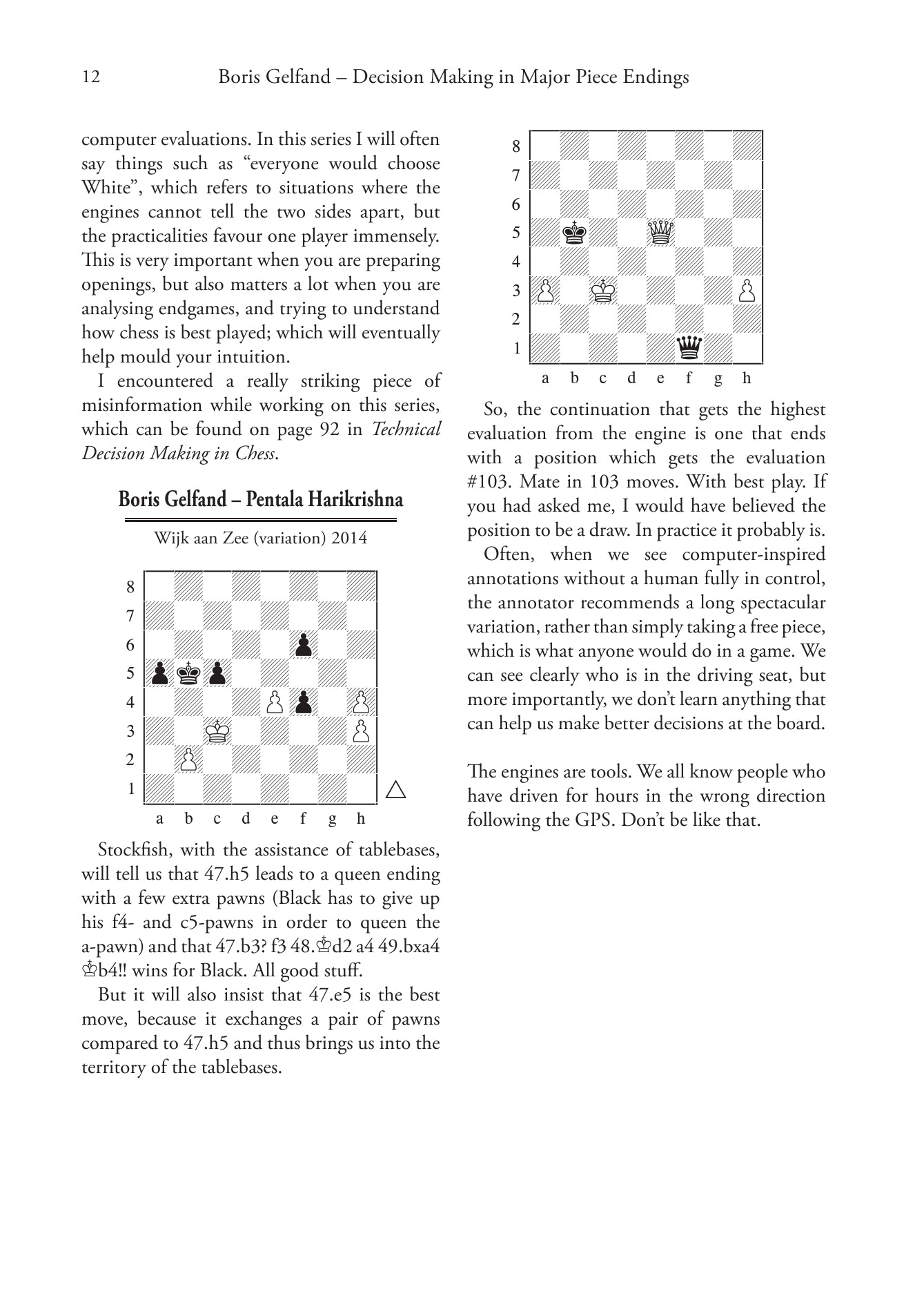 Decision Making in Major Piece Endings by Boris Gelfand (twarda okładka) - Decision Making in Major Piece Endings by Boris Gelfand (twarda okładka)