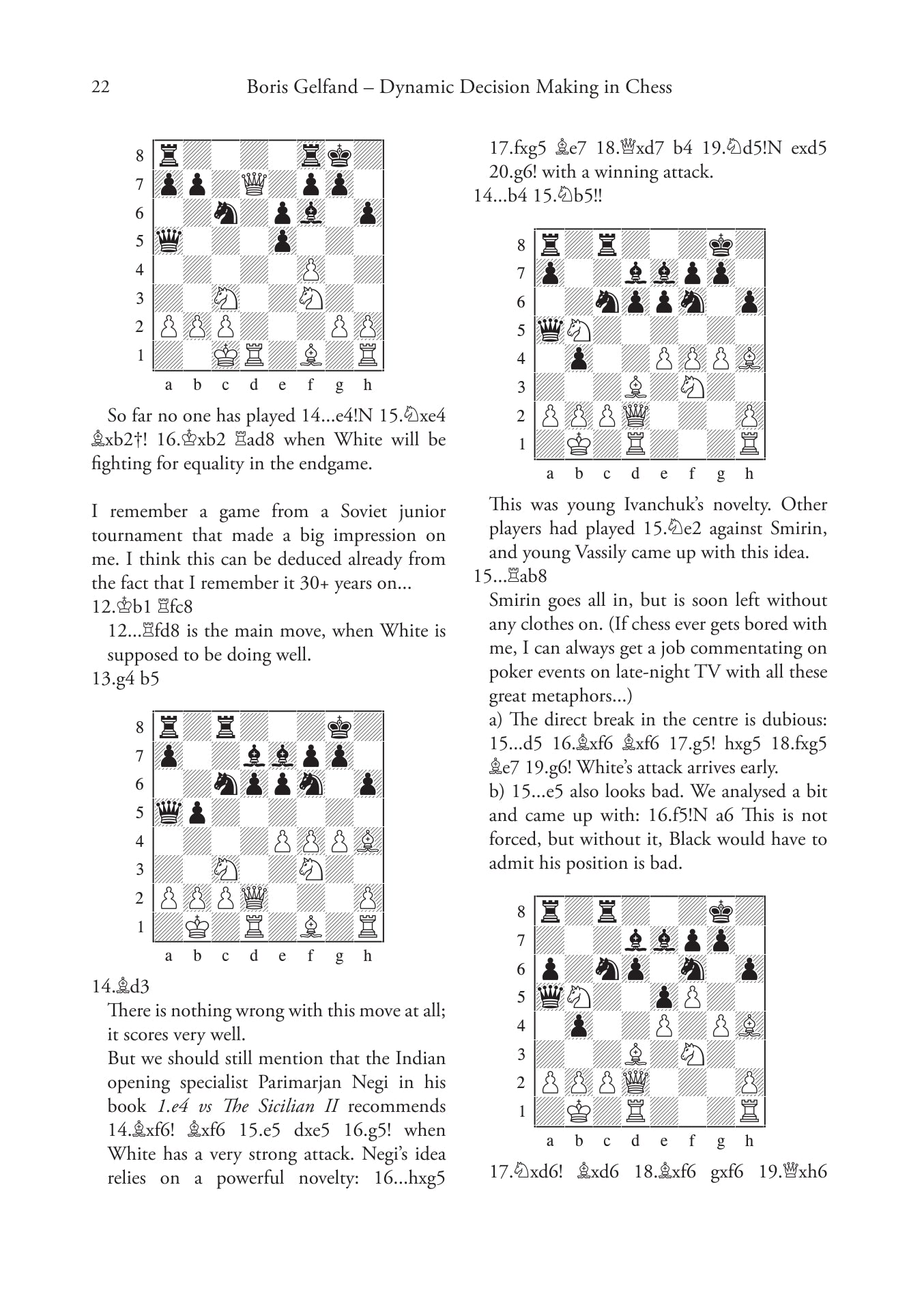 Dynamic Decision Making in Chess by Boris Gelfand (miękka okładka) - Dynamic Decision Making in Chess by Boris Gelfand (miękka okładka)