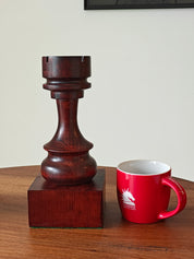Schachbecher aus Holz - Black Tower