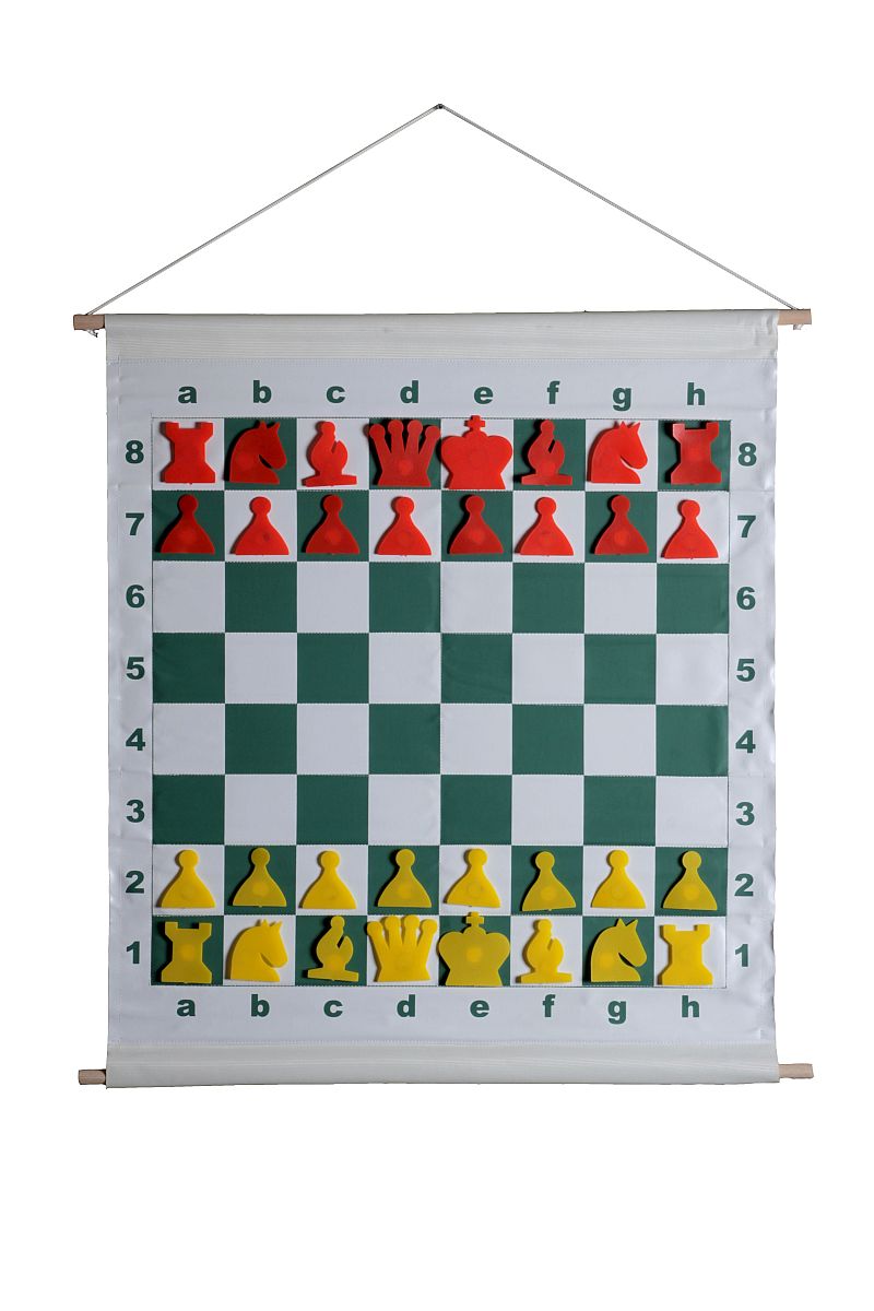 Zestaw szachowy JUNIOR PLUS (10 x szachownice składane z figurami szachowymi + 1 x szachownica demonstracyjna) - Zestaw szachowy JUNIOR PLUS (10 x szachownice składane z figurami szachowymi + 1 x szachownica demonstracyjna)