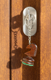 Black KNIGHT key ring