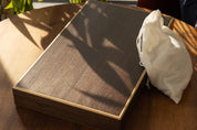 Backgammon w drewnianej kasecie (52x43,5 cm)