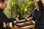 Backgammon w drewnianej kasecie (52x43,5 cm)