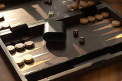 Backgammon w drewnianej kasecie (52x43,5 cm)