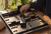 Backgammon w drewnianej kasecie (52x43,5 cm)