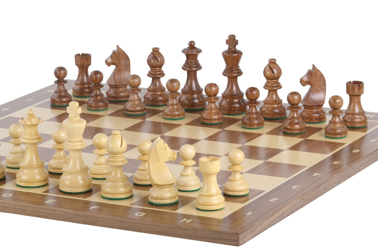 Tournament chess set No. 5 - 50mm board + German Knight 3.5" pieces - aac55319febb8c7509c6fc5085edf482