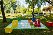 Plansza do chińczyka plenerowego / ogrodowego (4x4m)