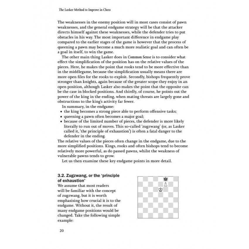 The Lasker Method to Improve in Chess - The Lasker Method to Improve in Chess