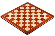 Solid wood chess board (58x58cm) - redwood/beechwood (58 mm field)