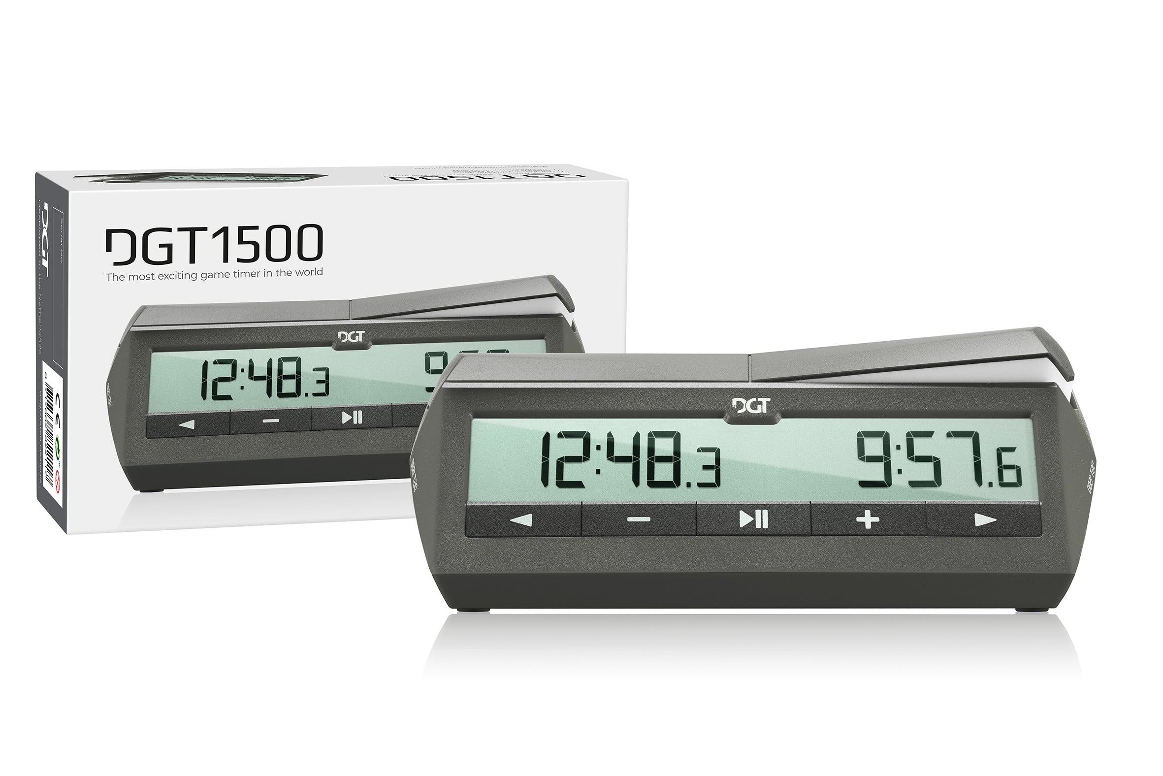 DGT 1500 Schachuhr Schwarz - DGT 1500 Schachuhr Schwarz