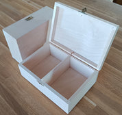 Cassetta in legno per riporre le scacchiere Staunton n. 5 (altezza del re 90 mm) - legno grezzo