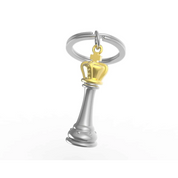 Elegante colgante de ajedrez Meta[l]morphose - rey