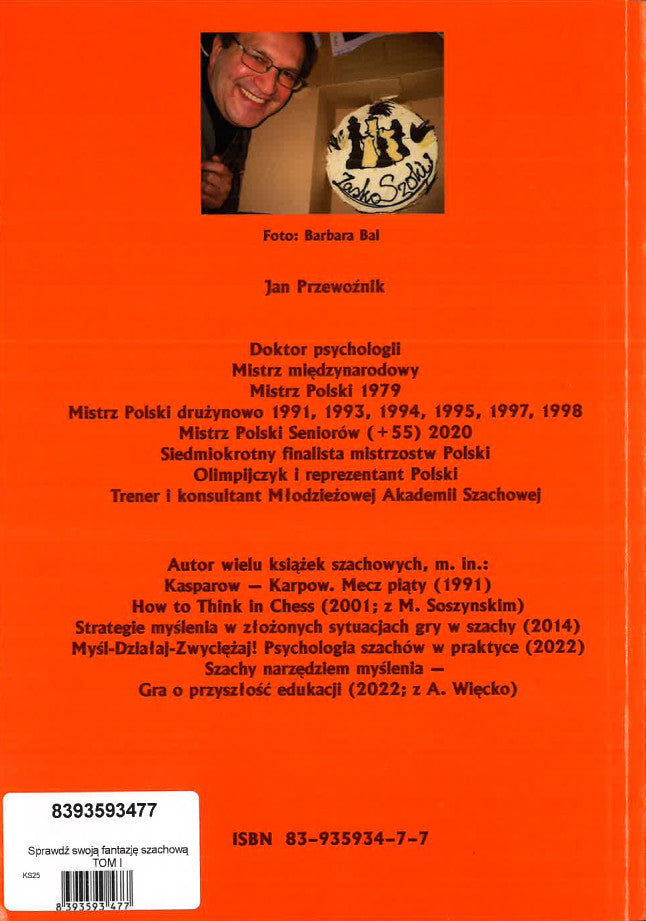 Sprawdź swoją fantazję szachową  TOM 1 - Jan Przewoźnik - Sprawdź swoją fantazję szachową  TOM 1 - Jan Przewoźnik