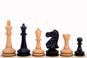 Blackmore Ebonised 3,75" chess pieces