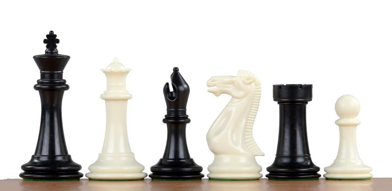 Chess pieces Plastic (98mm) weighted - Chess pieces Plastic (98mm) weighted