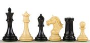 Piezas de ajedrez DERBY KNIGHT ÉBANO 4" chess pieces
