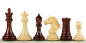 piezas de ajedrez Derby Redwood de 10 cm