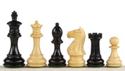 Oxford Ebonised 3,5'' chess pieces