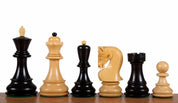 Zagreb Ebonised chess pieces 3,5''