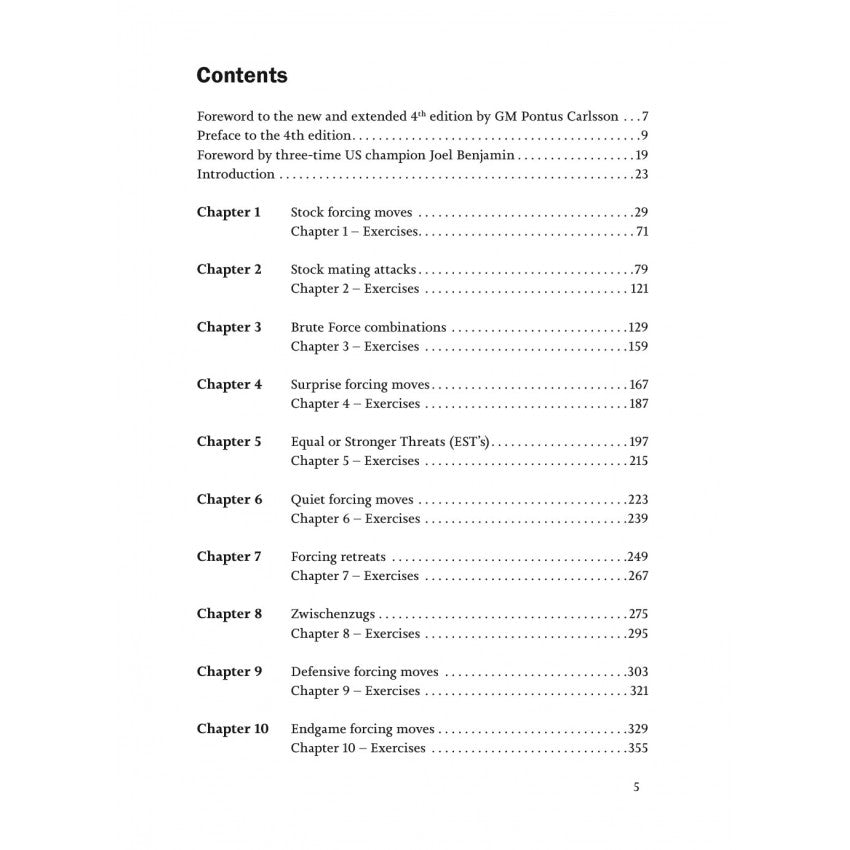 FORCING CHESS MOVES NEW 4th edition - FORCING CHESS MOVES NEW 4th edition