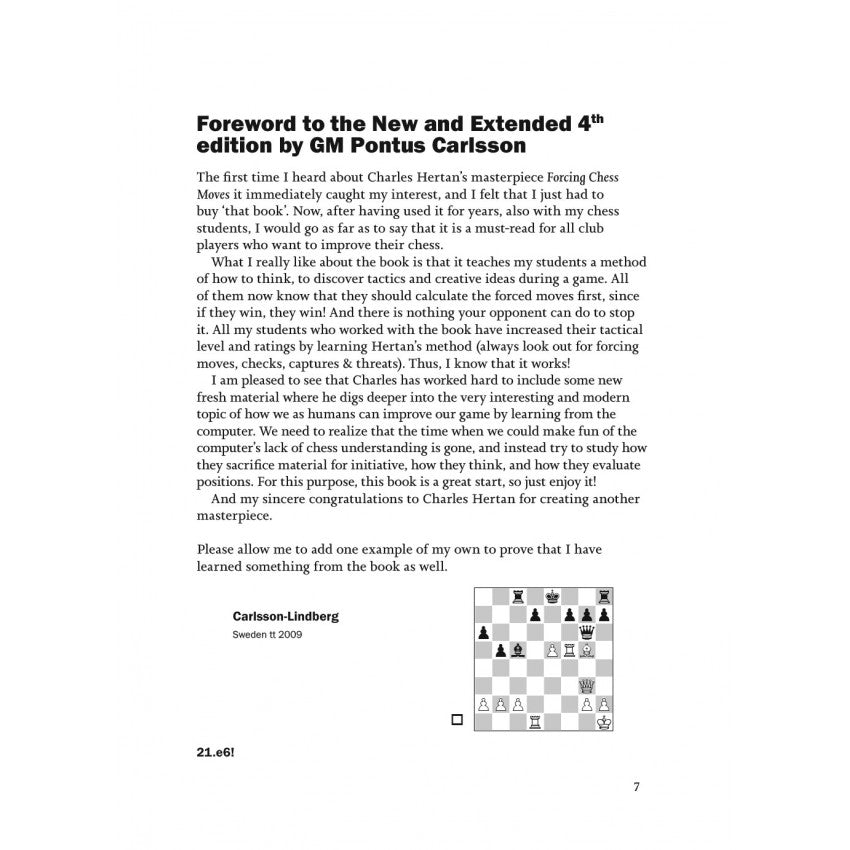 FORCING CHESS MOVES NEW 4th edition - FORCING CHESS MOVES NEW 4th edition