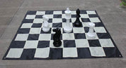 Nylon chessboard for garden chess with 20cm field