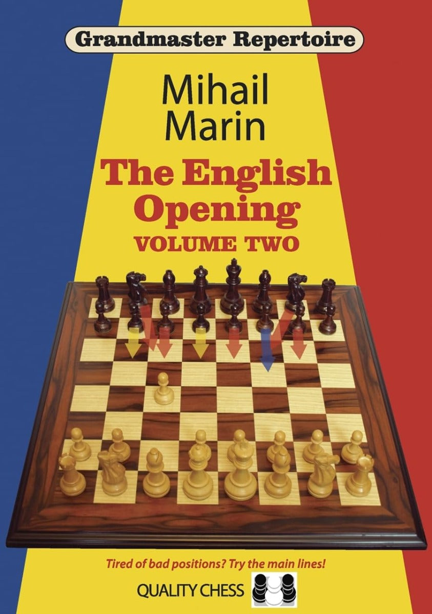 Grandmaster Repertoire 4 - The English Opening vol. 2 by Mihail Marin (miękka okładka) - Grandmaster Repertoire 4 - The English Opening vol. 2 by Mihail Marin (miękka okładka)