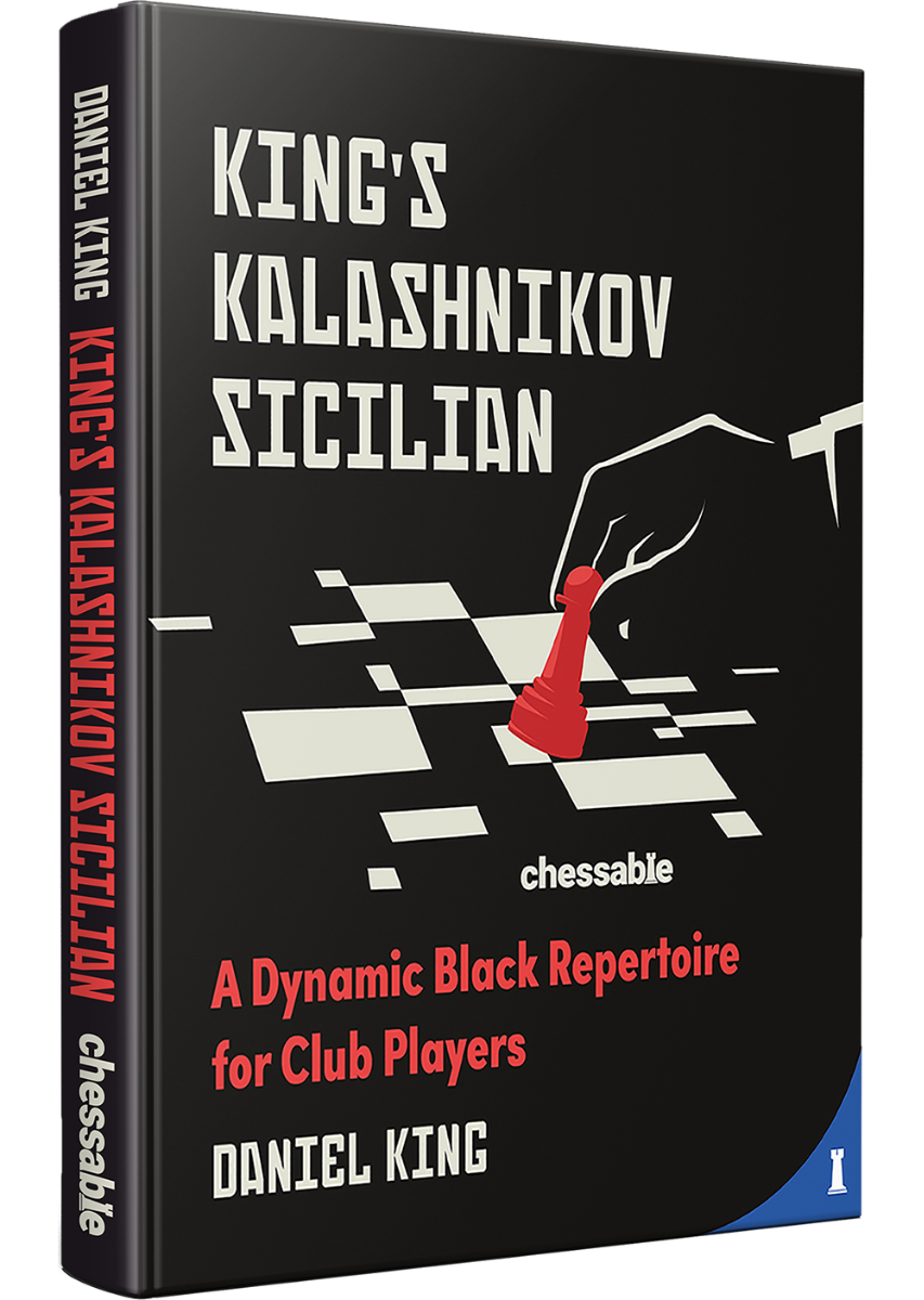 King's Kalashnikov Sicilian by Daniel King (twarda okładka) - King's Kalashnikov Sicilian by Daniel King (twarda okładka)