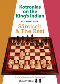 Kotronias sobre la Defensa India del Rey: Saemisch y el resto, de Vassilios Kotronias (tapa dura) - Kotronias sobre la Defensa India del Rey: Saemisch y el resto, de Vassilios Kotronias (tapa dura)