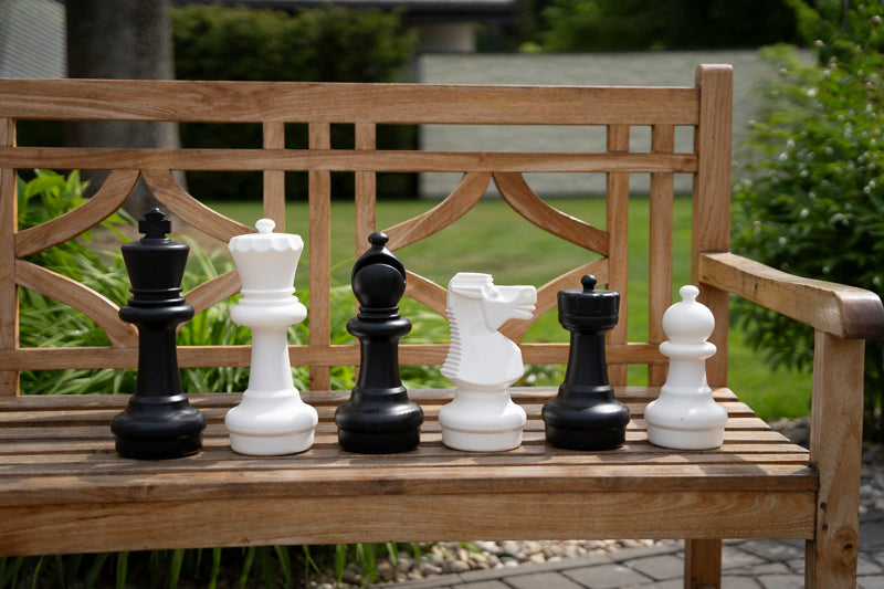 Small garden chess set (king 30 cm) - Small garden chess set (king 30 cm)