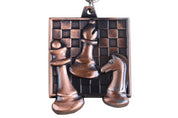 Médaille Echecs carrée de 43x48mm  - Médaille de bronze
