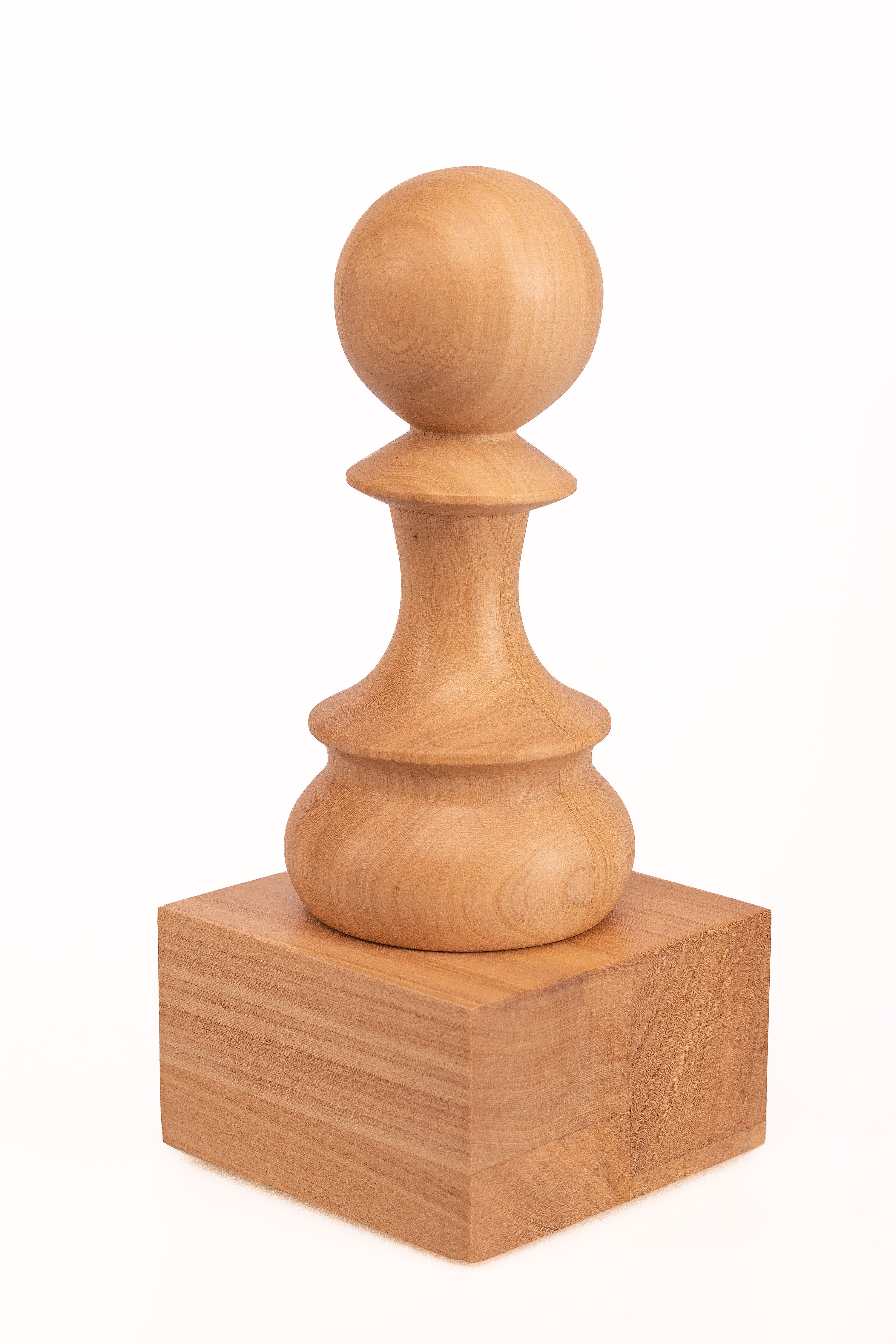 Schachbecher aus Holz - Weißer Bauer - Schachbecher aus Holz - Weißer Bauer
