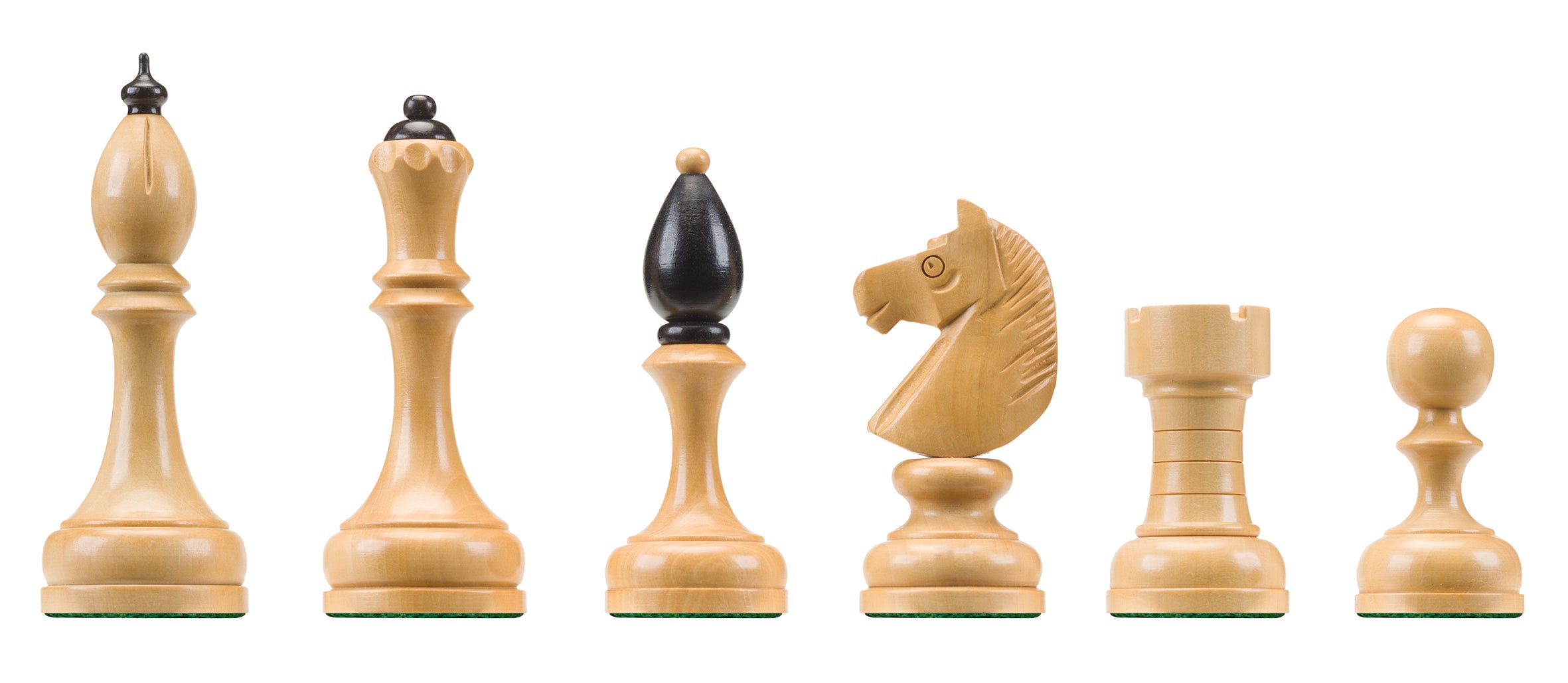DGT "Czech Club" wooden chess pieces for electronic boards - DGT "Czech Club" wooden chess pieces for electronic boards