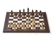 DGT USB electronic chessboard, wenge/ maple + Timeless pieces