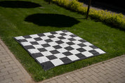 Nylon chessboard for garden chess with 20cm field