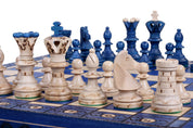 AMBASSADOR chess New Line blau